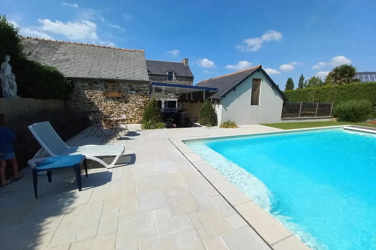 Plouër-sur-Rance Kloz Ar Lore Maison De Charme Avec Piscine 0*,